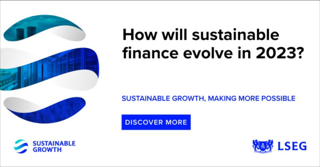 How will sustainable finance evolve in 2023?